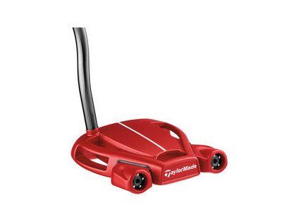 TaylorMade Spider Tour Red Double Bend Sightline Putter Hand