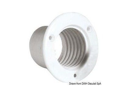 Osculati Bush to joint pipe white plastic