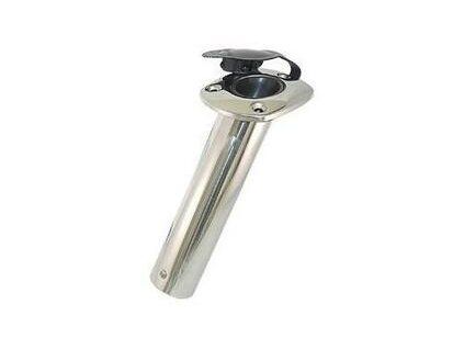 Lindemann Rod Holder SS 90° 38 mm with cap