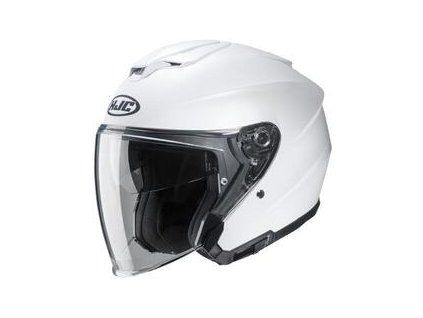 HJC i30 Semi Flat Pearl White Helmet