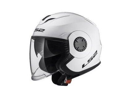LS2 OF570 Verso Solid White Helmet