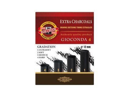 KOH-I-NOOR Artificial Charcoal mm pcs