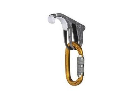 Singing Rock Rama Set Belay Grey/Oxy TWL Carabiner Gold