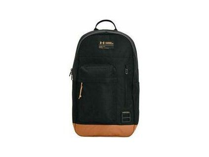 Under Armour UA Halftime Backpack Black/Leather Brown