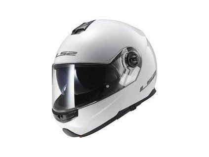 LS2 FF325 Strobe Solid White Helmet