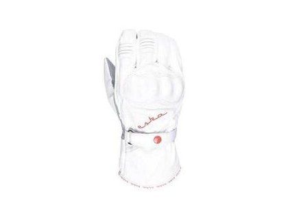 Eska Murano White Motorcycle Gloves