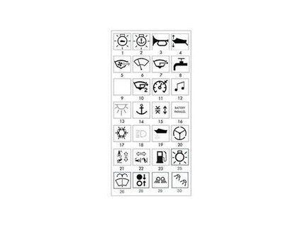 Talamex Symbol Stickers PVC