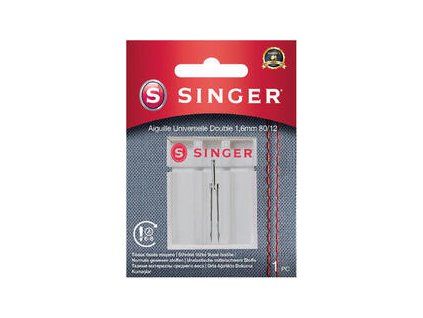Singer 1,6 mm 1x80 Double Sewing Needle