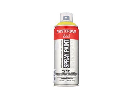 Amsterdam Spray Paint 400 ml 274 Nickel Titanium Yellow Medium