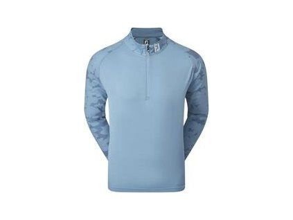 Footjoy Camo Floral Half Zip Midlayer Mens Storm Blue