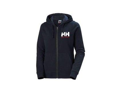 Helly Hansen W HH Logo Full Zip Hoodie Navy