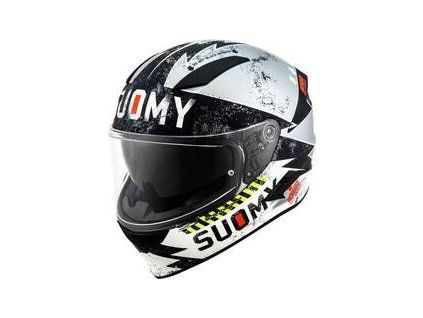 Suomy Speedstar Propeller Matt Silver/Black Helmet