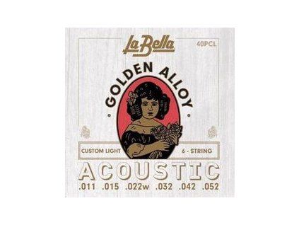 LaBella 40PCL Golden Alloy
