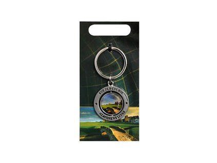 Longridge St Andrews Double Sided Golfers's Key Ring