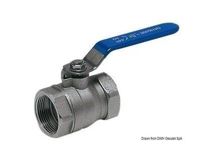 Osculati Ball Valve Nickel Plated Brass