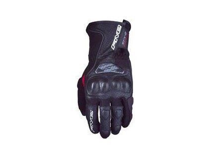 Five RFX4 Airflow Black Motorcycle Gloves