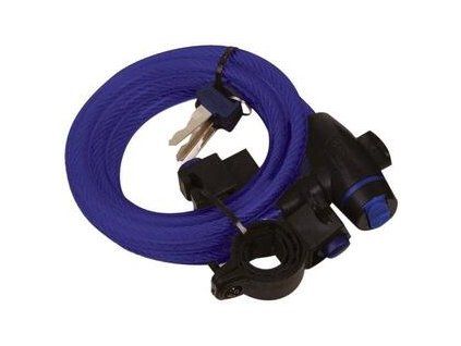 Oxford Cable Lock 12mm x 1800mm Blue
