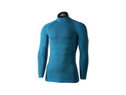 Mico Long Sleeve Mock Neck Mens Base Layer Odorzero XT2