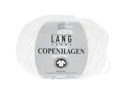 Lang Yarns Copenhagen (Gots) 0001 White