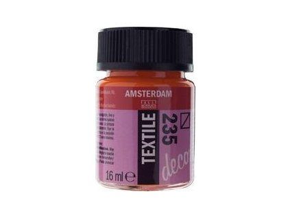 Amsterdam Textile Deco Fabric Paint 16 ml 235 Orange