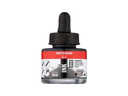 Amsterdam Acrylic Ink 30 ml 840 Graphite