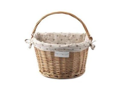 Extend Credo Wicker Basket QR Natural Flowers