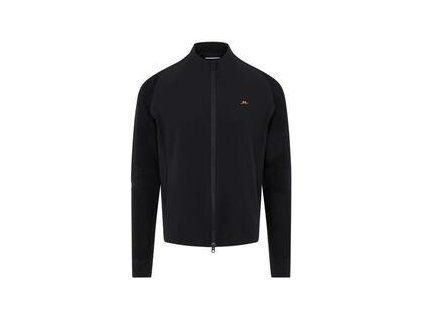 J.Lindeberg Frank Knitted Jacket Black Melange