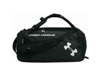 Under Armour UA Contain Duo MD Backpack Duffle Black/Metallic Silver