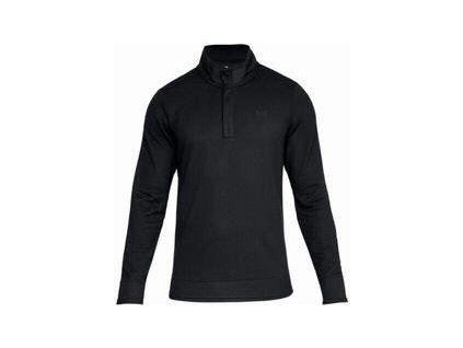 Under Armour Storm SweaterFeece Snap Mock Mens Sweater Black