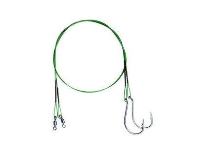 Mivardi Wire Leader With Swivel And Single Hook kg 2 Pcs