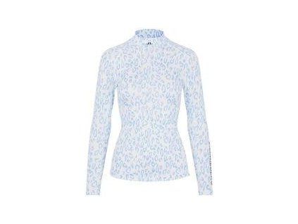 J.Lindeberg Åsa Compression Top Animal Blue White