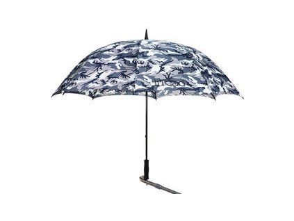 Jucad Umbrella Telescopic with Pin Camouflage/Grey