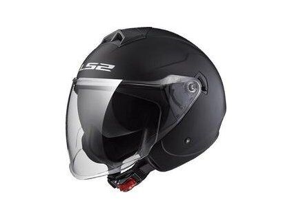 LS2 OF573 Twister Solid Solid Matt Black XL Helmet