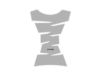 Oxford Jagged Tank Pad Silver