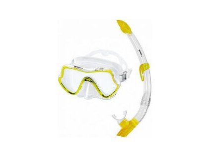 Mares Combo Pure Vision Clear/Reflex Yellow