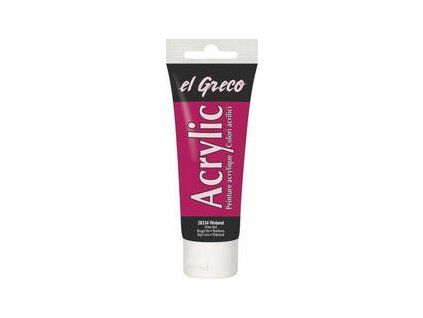 El Greco Acrylic Paint 75 ml 28334 Wine Red