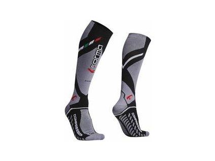 Forma Boots Road Compression Socks Black/Grey