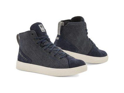 Rev'it! Delta H2O White-Dark Blue 45 Motorcycle Boots