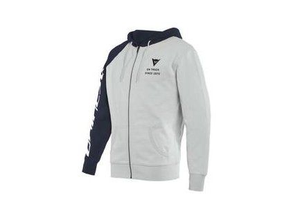 Dainese Paddock Full-Zip Glacier Gray/Black Iris/Black Hoody