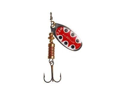 Effzett Standard Spinner Silver Black Dot 6 g