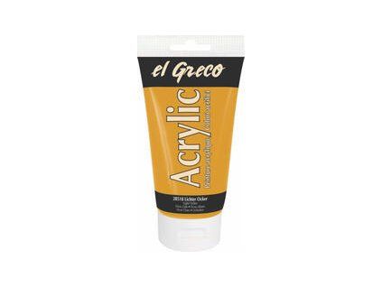 El Greco Acrylic Paint 150 ml 28518 Light Ocher