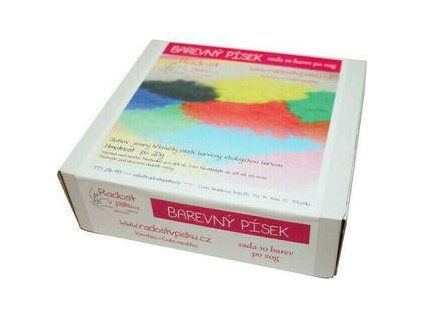 Radost v písku Sand Art Basic Set 10x20g - Colored Sand