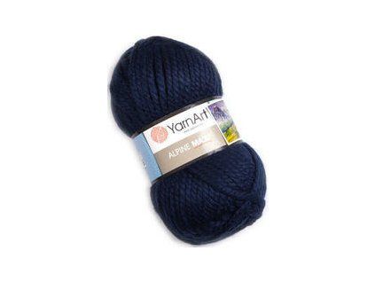 Yarn Art Alpine Maxi 674 Navy Blue