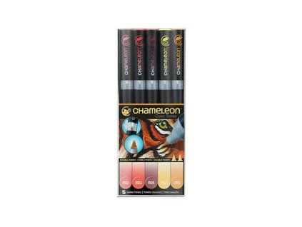 Chameleon Shading Marker Warm Tones 5 pcs