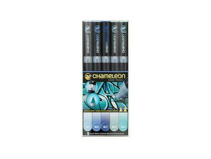 Chameleon Shading Marker Blue Tones 5 pcs