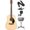 Fender CD-60S Dreadnought WN Deluxe SET