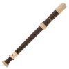 Aulos Soprano Recorder C-D Brown-Cream