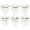 Fender 351 Shape Premium Pick Thin White Moto