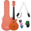 Cascha Carbon Fibre Set Concert Ukulele