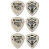 Dunlop James Hetfield White Fang Custom Flow Pick 6 Pack